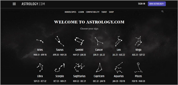 dating site based on astrology